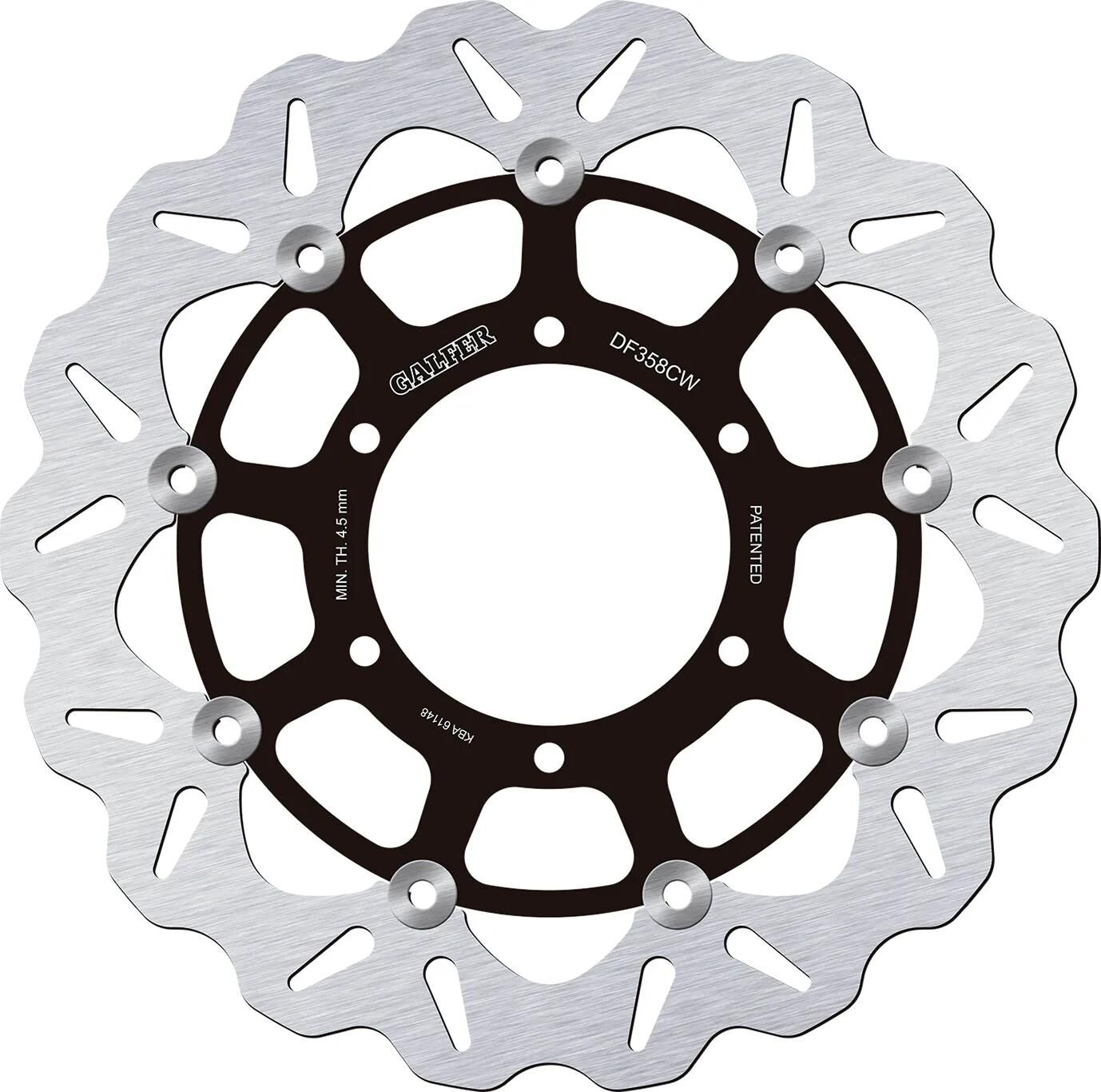 Disque de frein de golf Galfer df358 rotors de frein natation