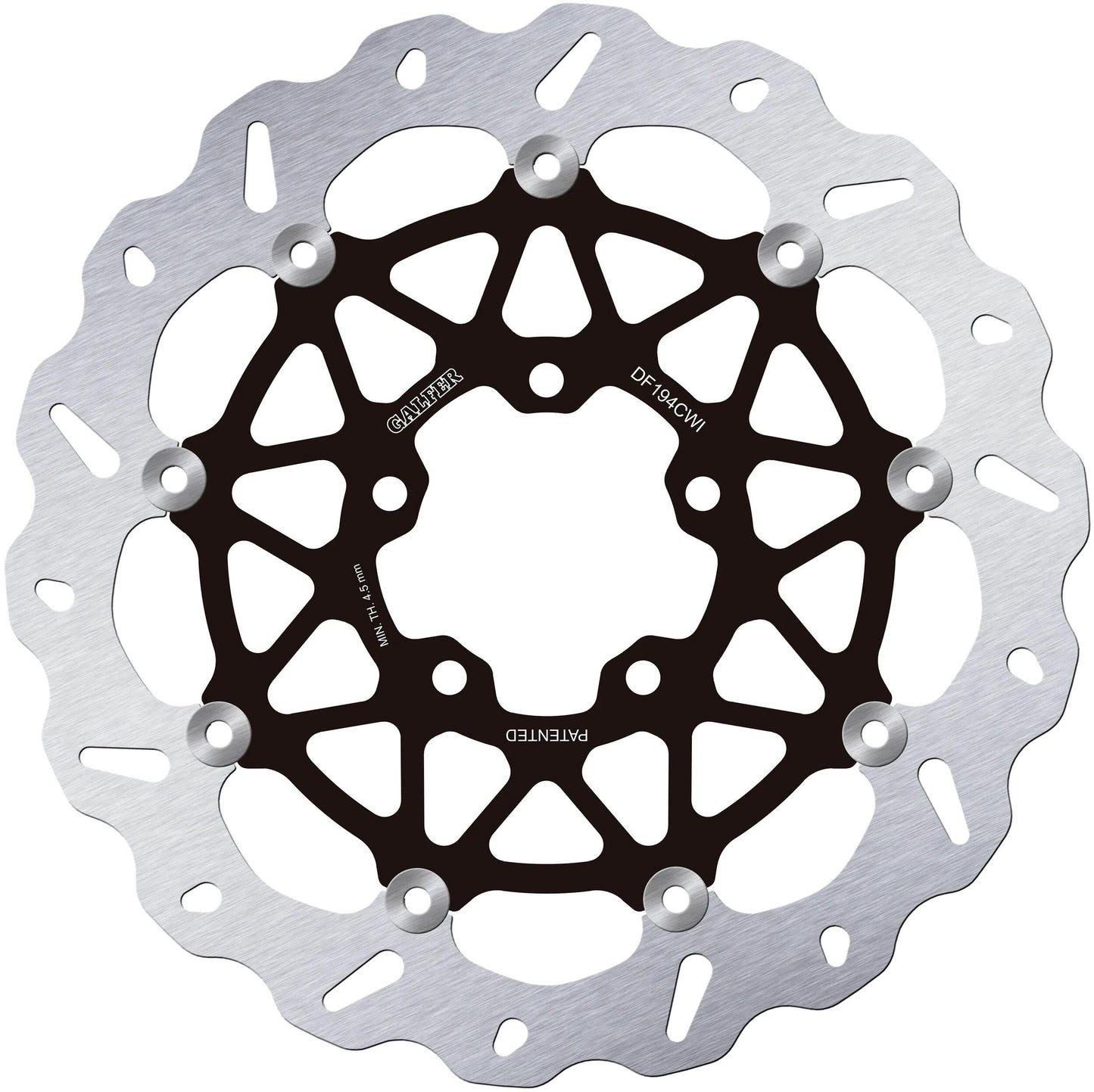Galfer wave disque de frein df194 rotor rotors de frein flottants gauche