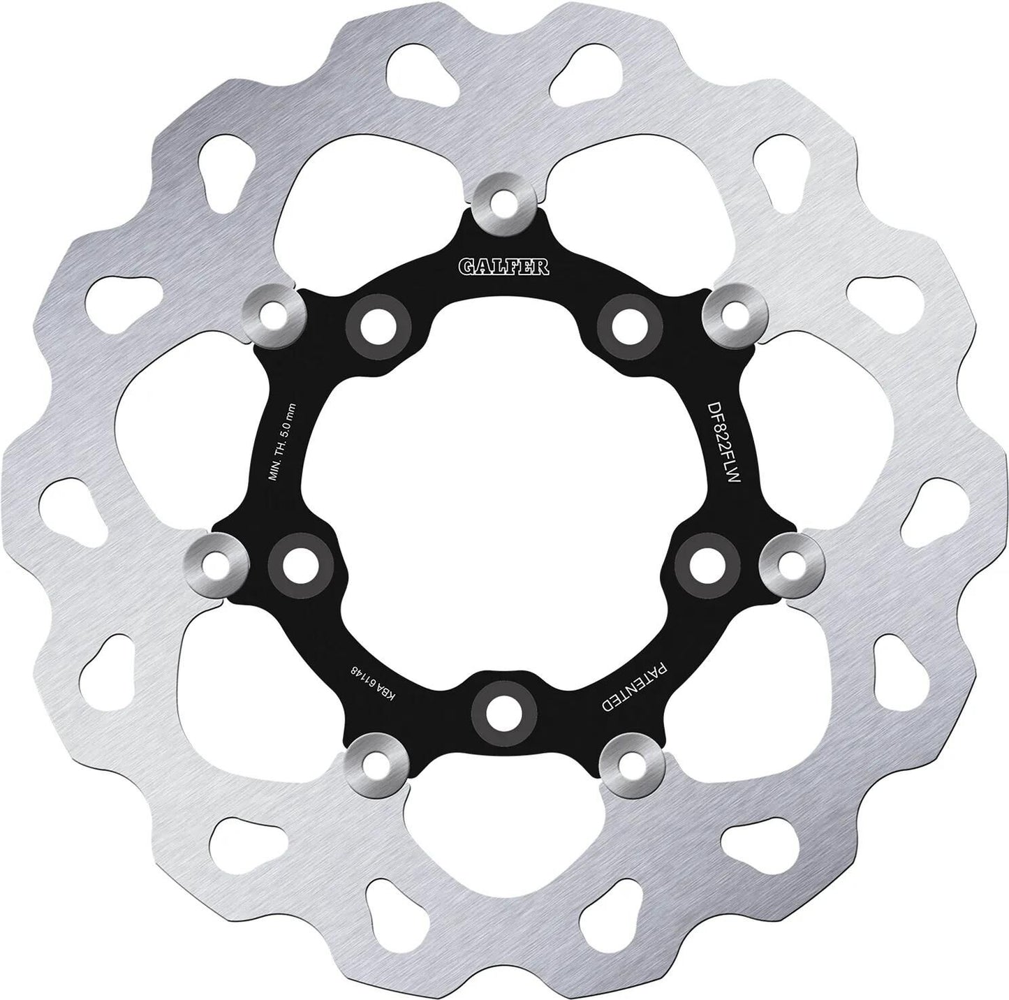 Disque de frein de golf Galfer df822 rotor df822 type flw flottant