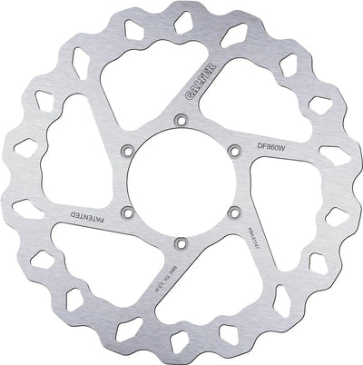 Galfer disque de frein de golf df860 rotor df860 type w rigide