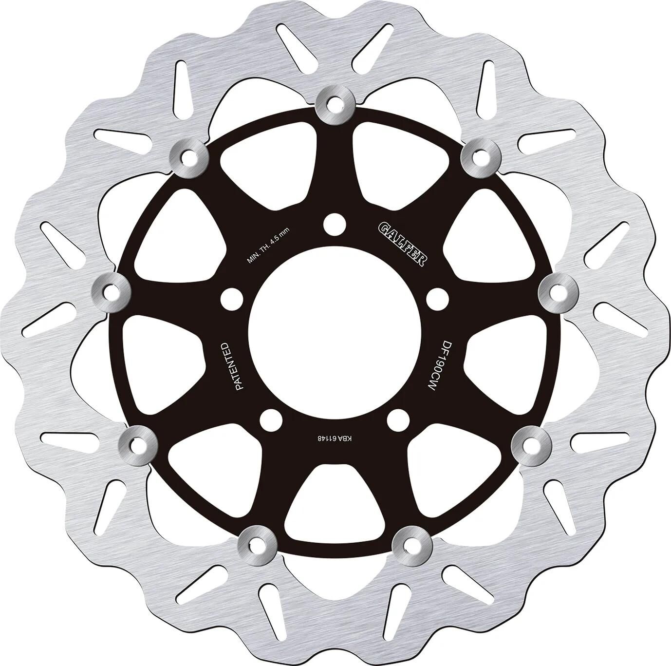 Disque de frein de golf Galfer df190 rotors de frein natation