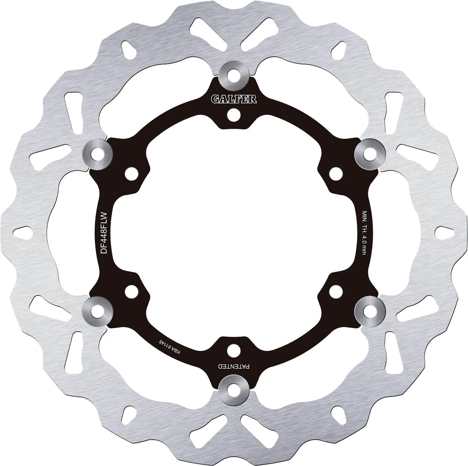 Galfer wave disque de frein df448 rotor rotors de frein natation