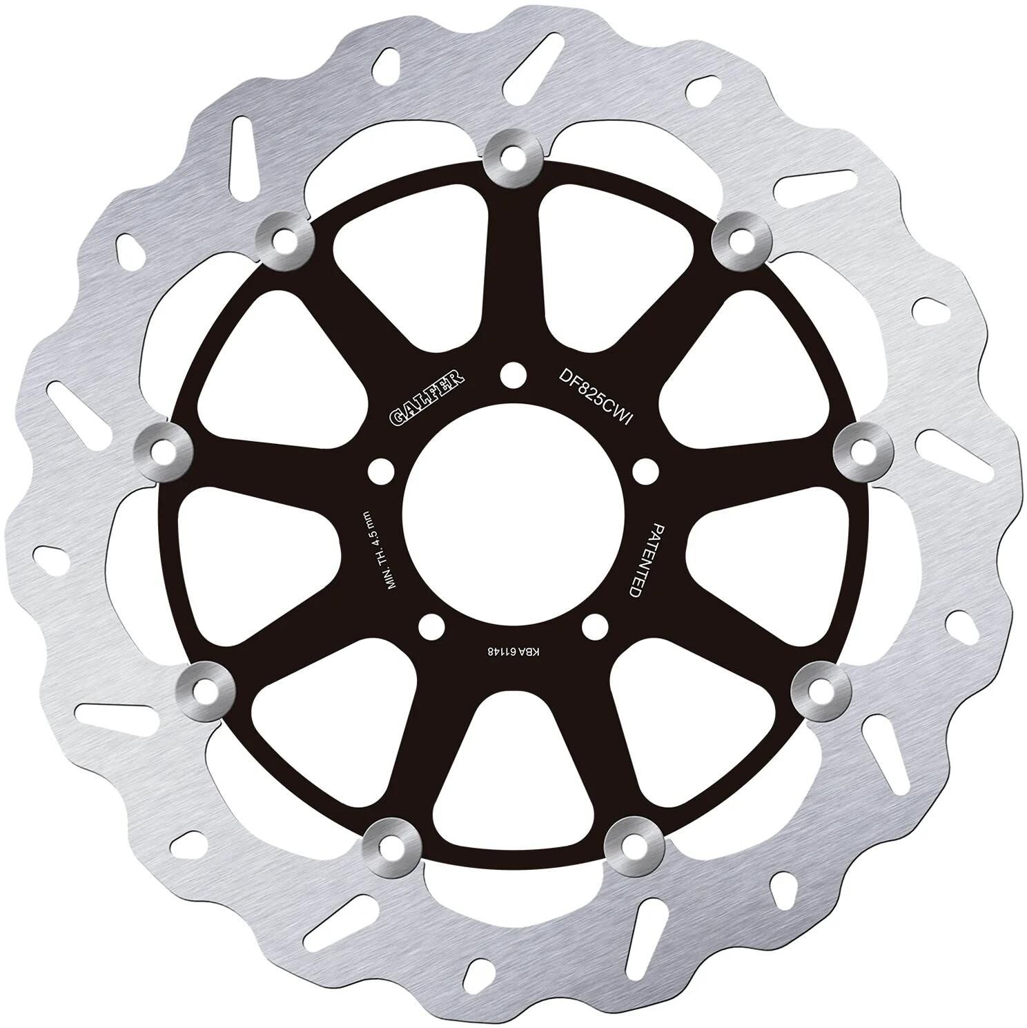 Disque de frein de golf Galfer df825 rotors de frein flottants gauche