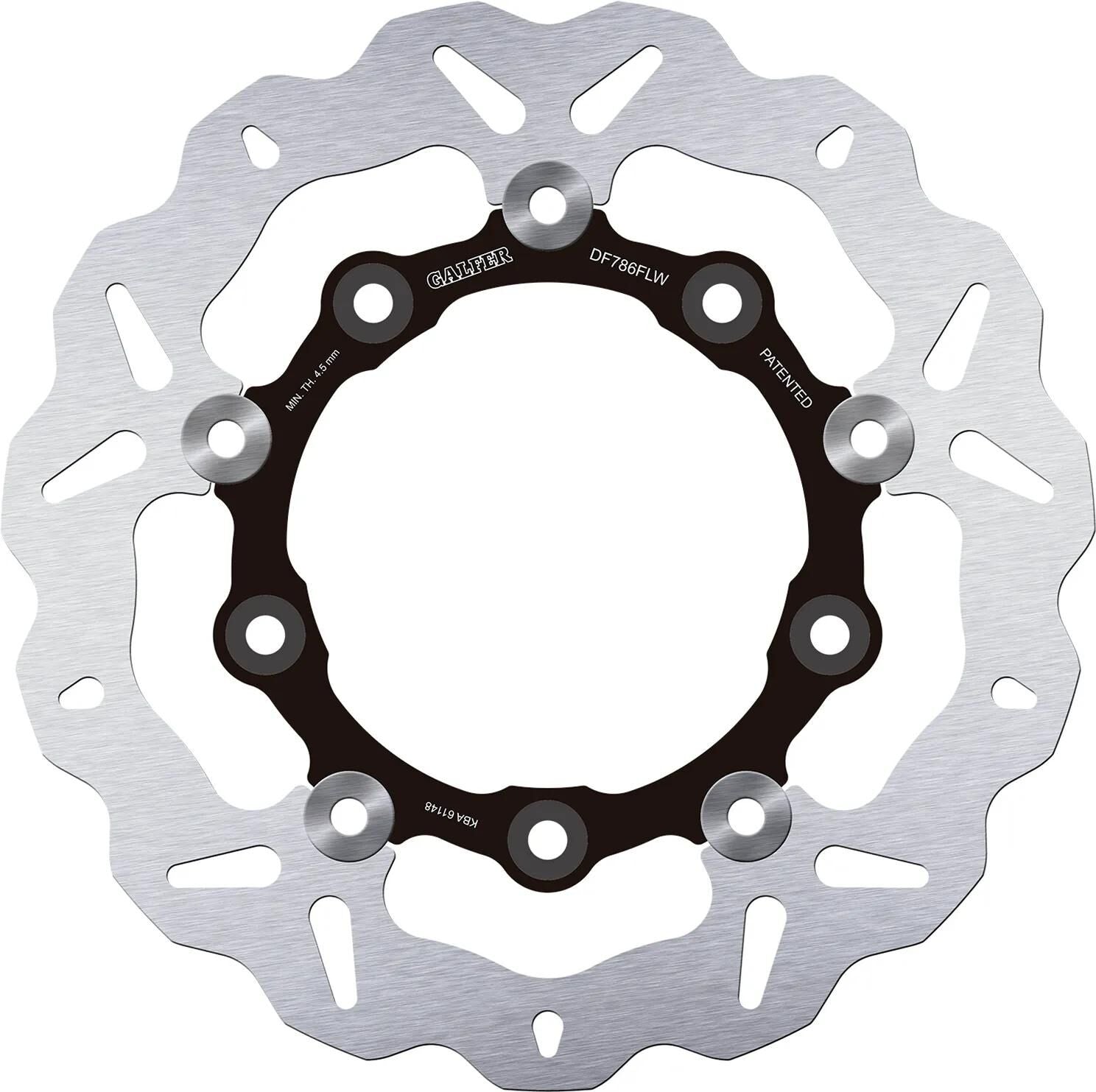 Disque de frein de golf Galfer df786 rotor df786 type flw flottant
