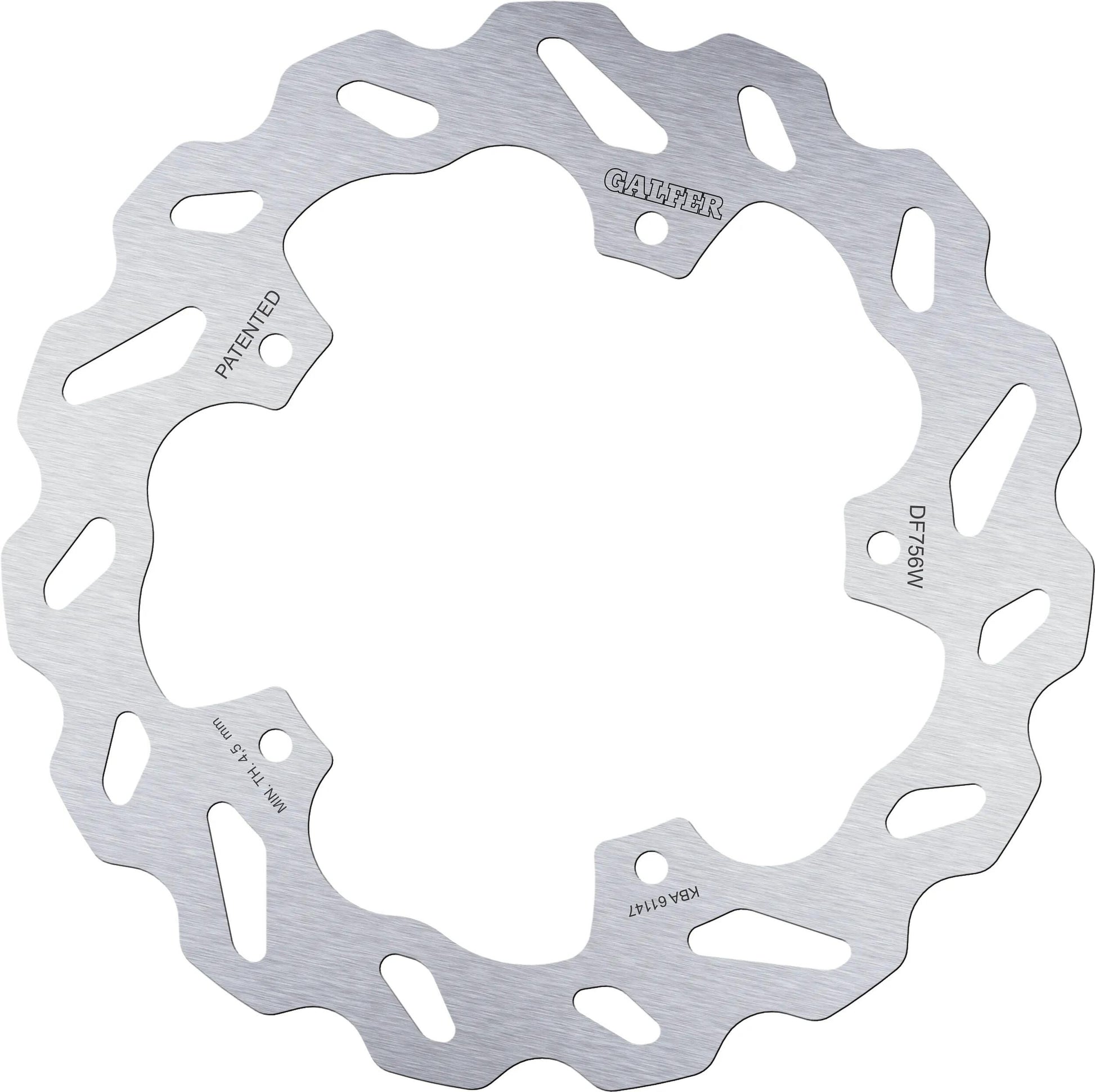 Disque de frein Galfer df756 rotors de frein starr r90r