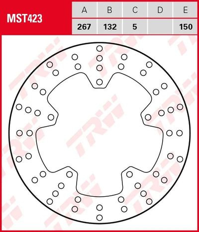 Rotor trw mst423 rigide