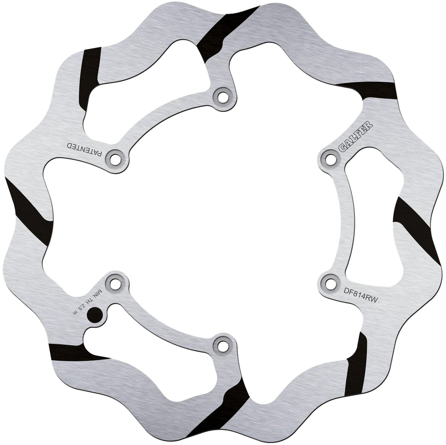 Galfer disque de frein df814 rotor df814 type w tout-terrain rigide gr.