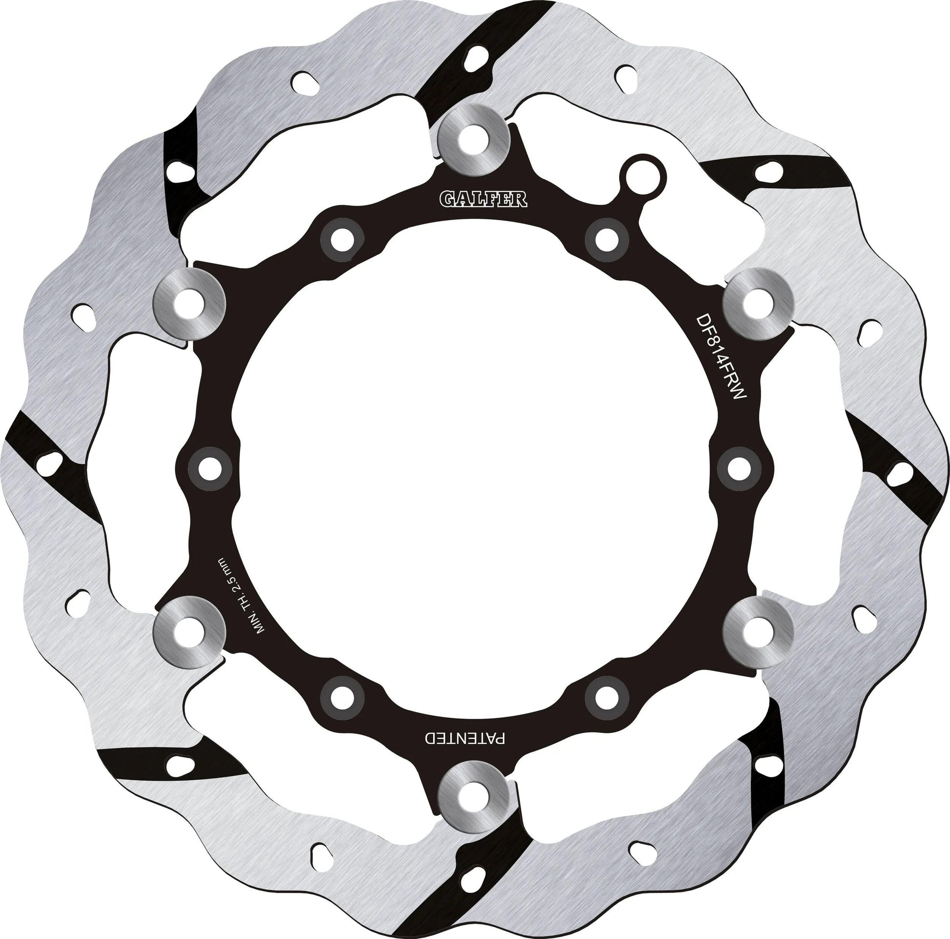 Disque de frein Galfer DF814 rotor DF814 type avec flotteur tout-terrain. gr.