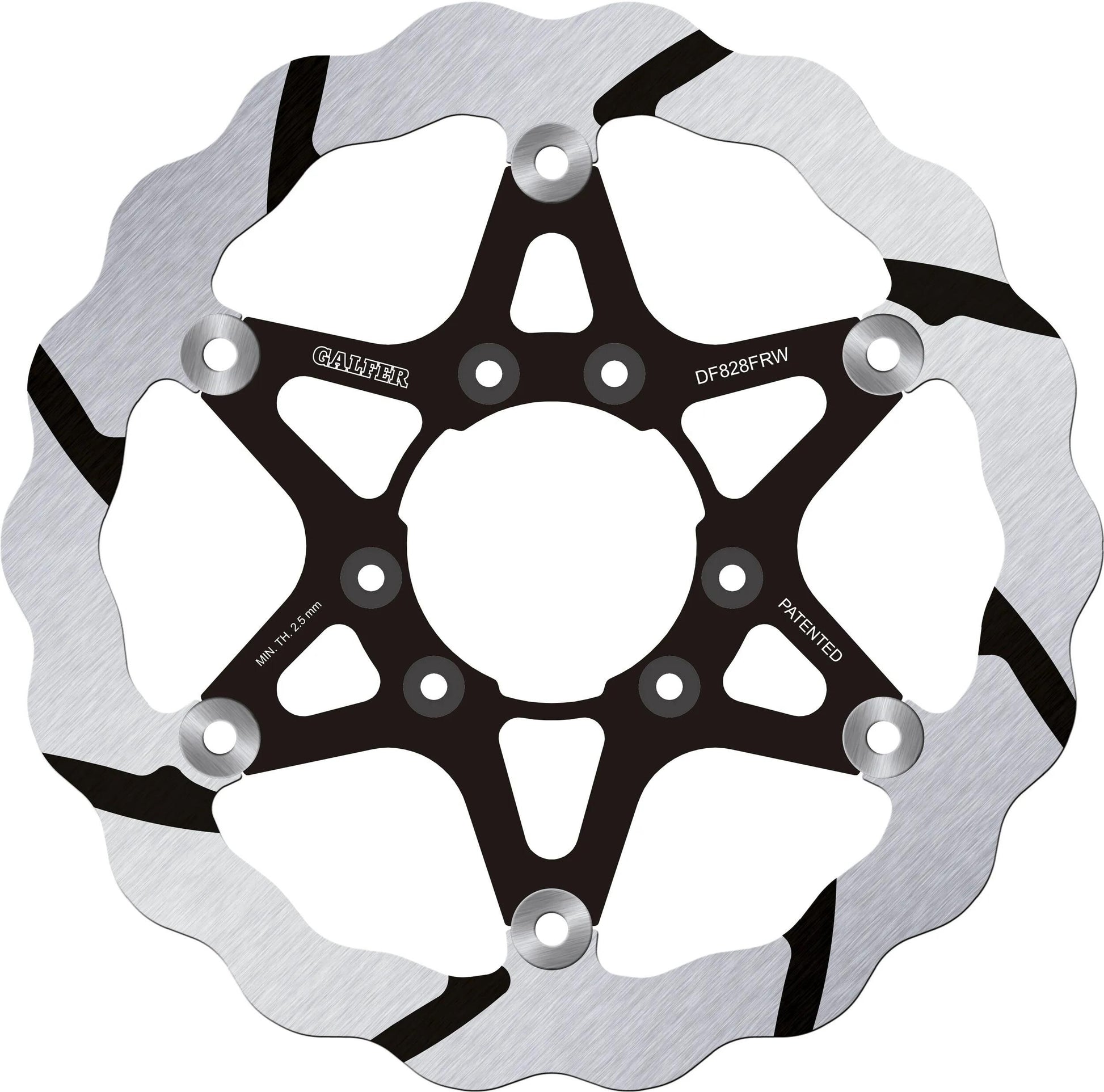 Disque de frein de golf Galfer df828 rotor ondulé df828 rw tout-terrain flottant gr.