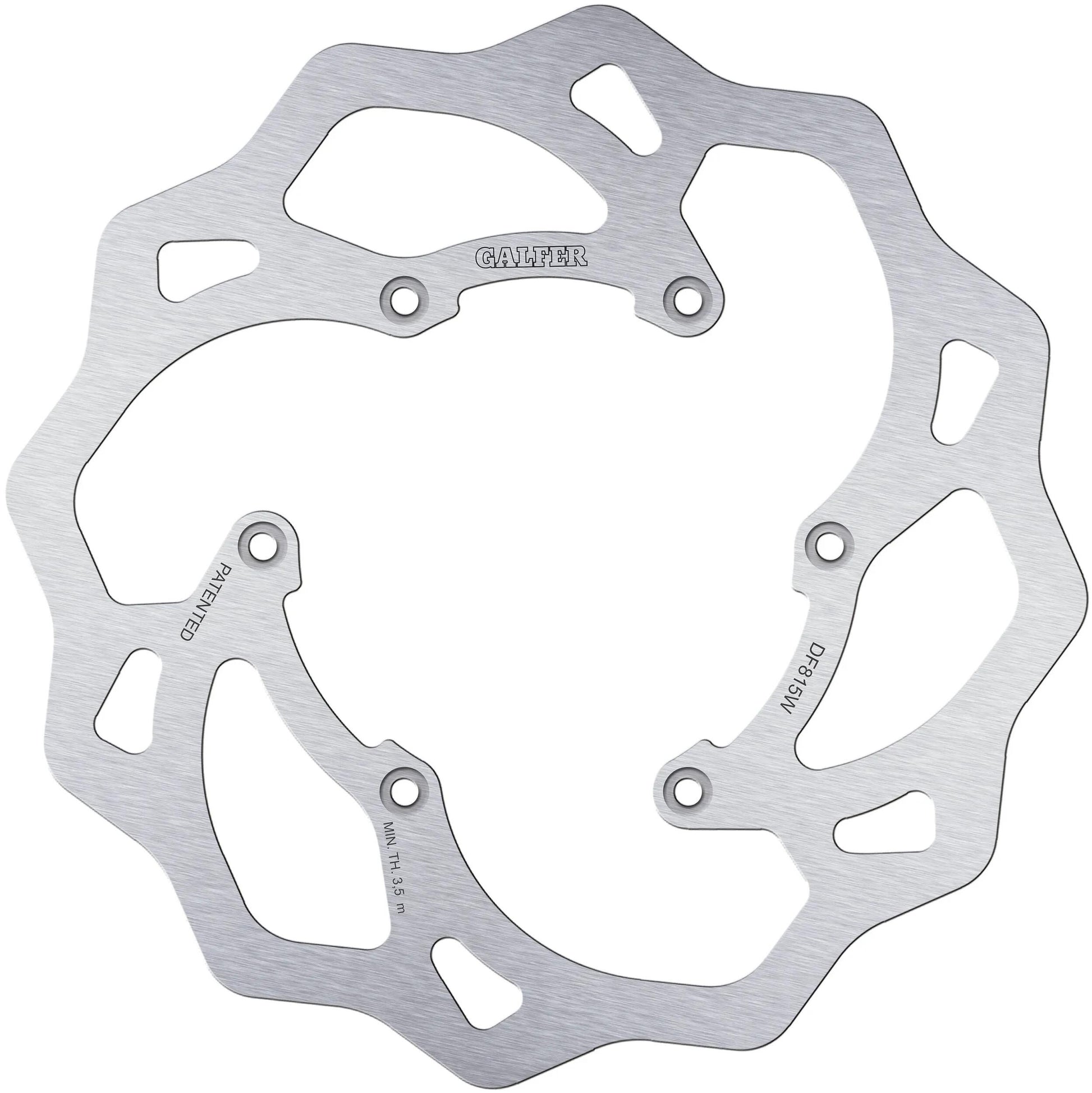 Galfer disque de frein df815 rotor df815 type w tout-terrain rigide