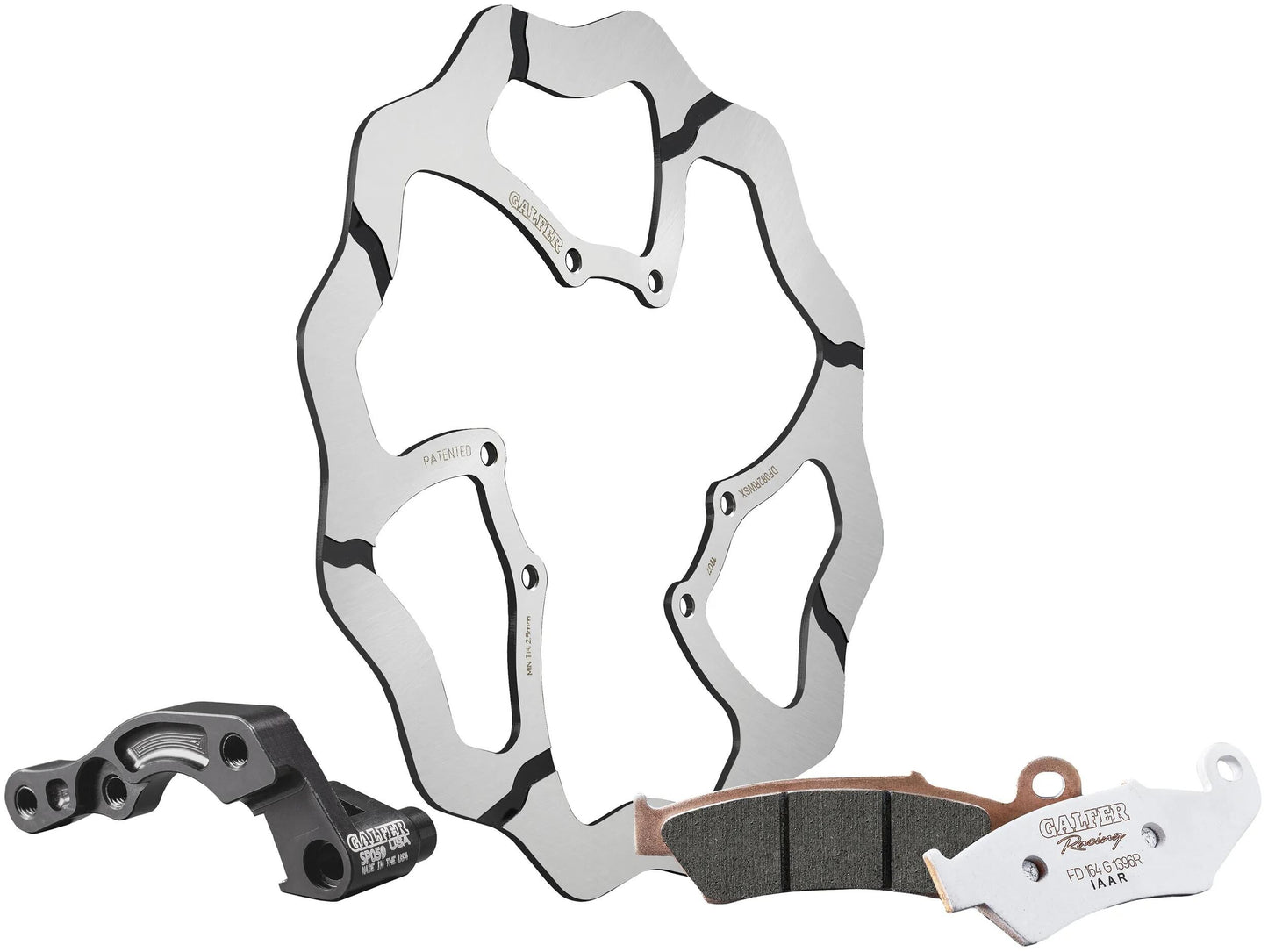 Galfer kit surdimensionné kg082 kit surdimensionné kg082 type rws2 rigide gr.
