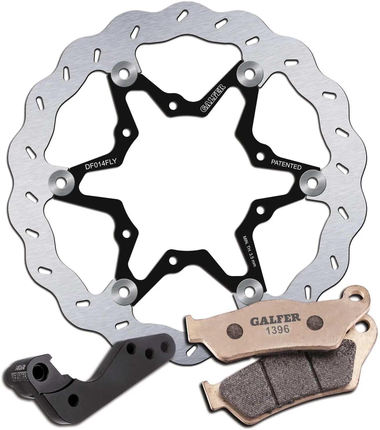 Kit surdimensionné Galfer kg606 . kit surdimensionné kg606 type wfs flottant