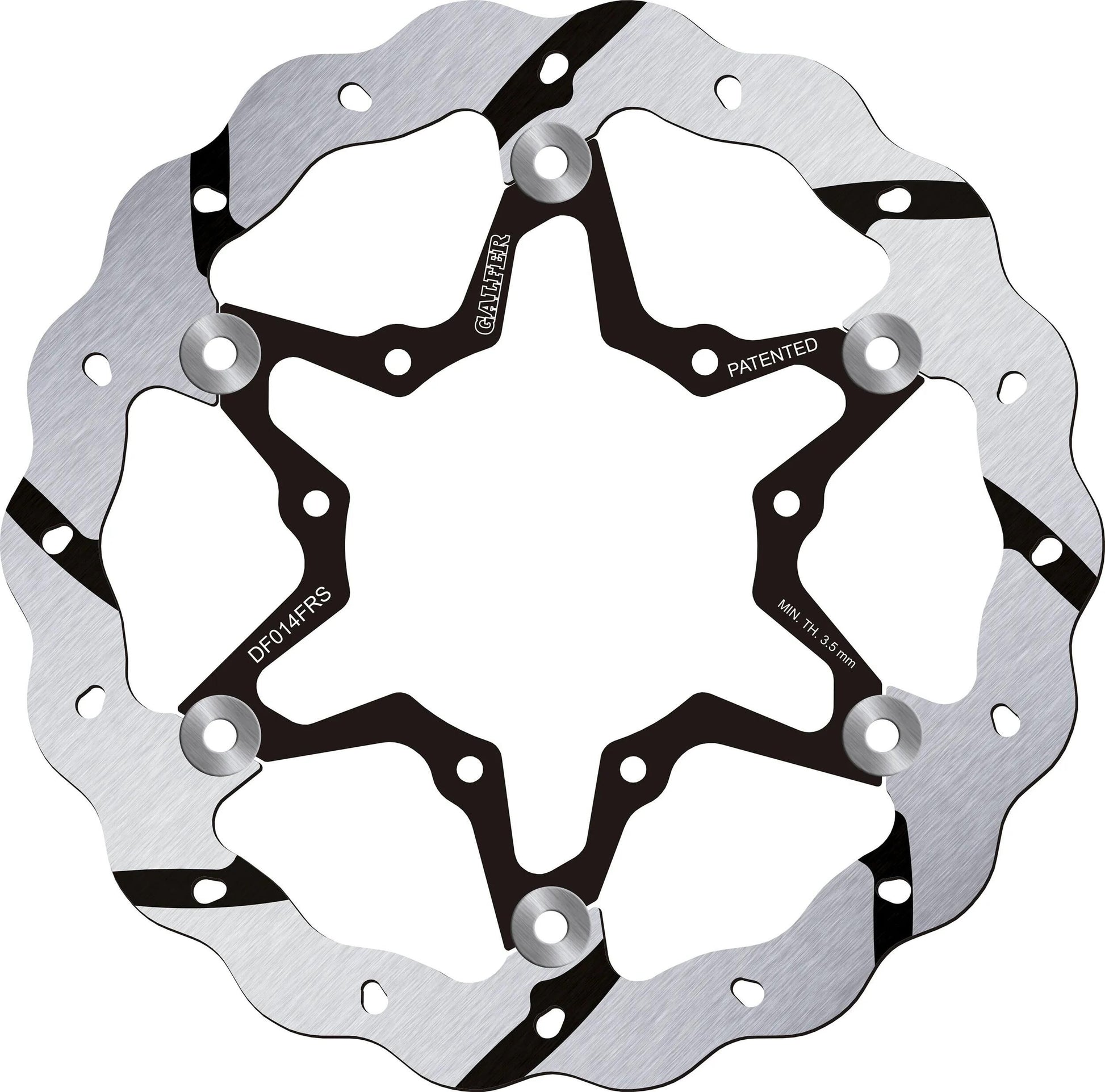 Disque de frein Galfer Wave df014 rotor df014 frs offr.overs.float.gr.