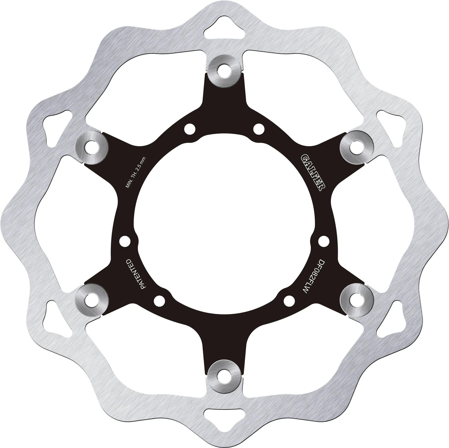 Galfer disque de frein df082 rotor ondulé df082 flw tout-terrain flottant