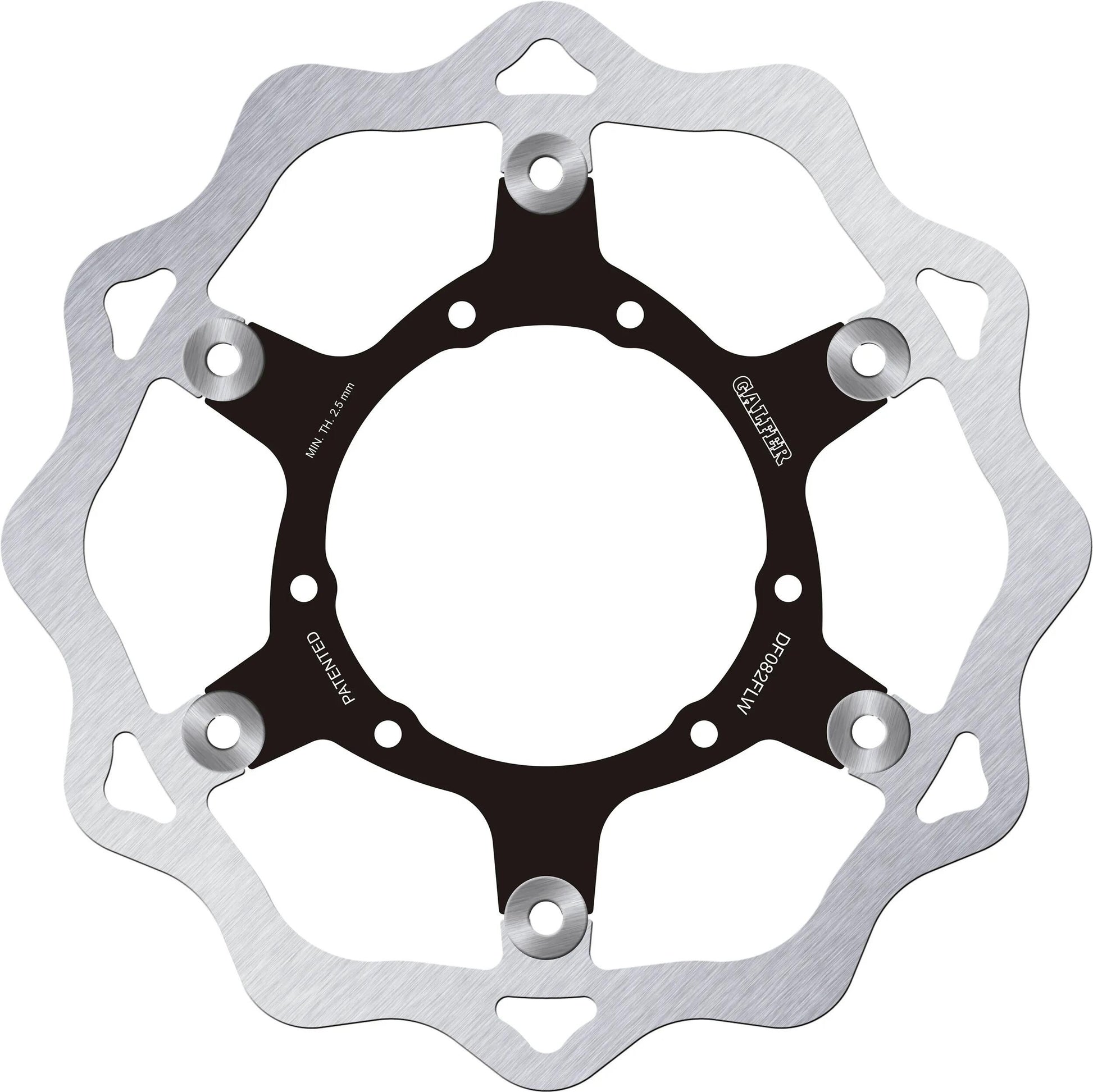 Galfer disque de frein df082 rotor ondulé df082 flw tout-terrain flottant