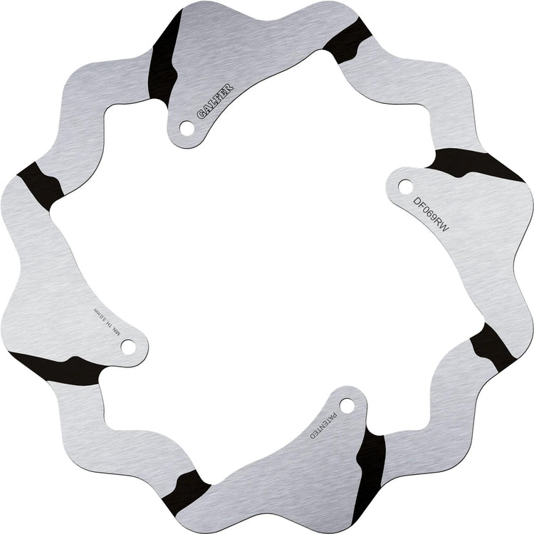 Galfer wave disque de frein df069 rotor rotors de frein starr rainuré