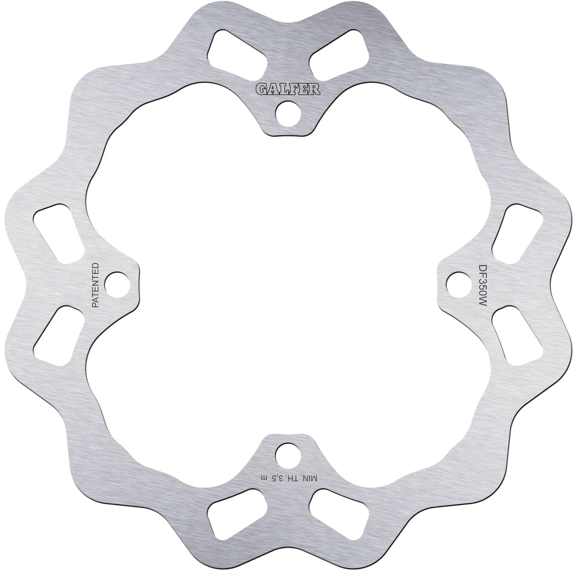 Galfer disque de frein de golf df350 rotor ondulé df350 type w tout-terrain rigide
