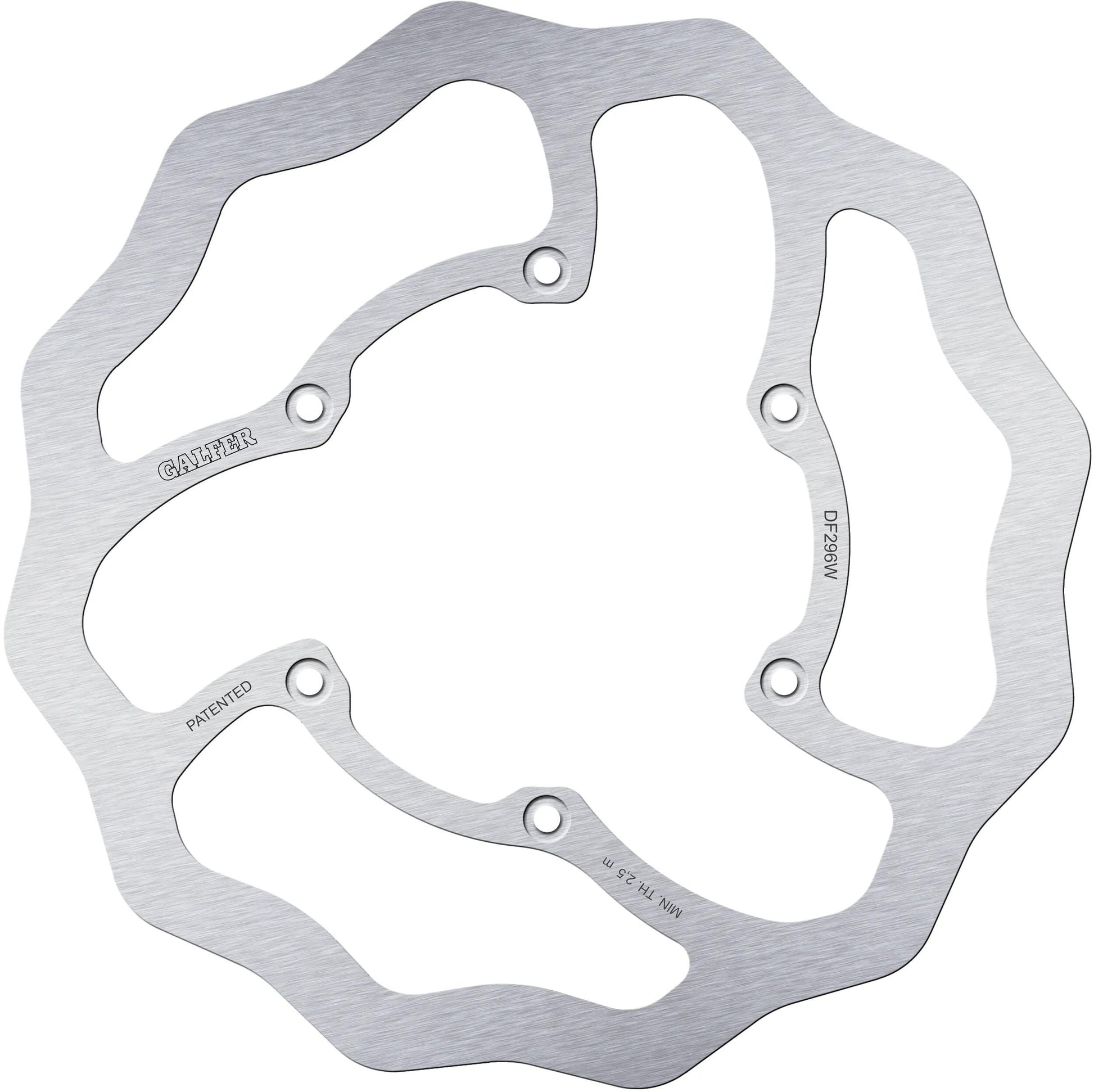 Galfer disque de frein de golf df296 rotor ondulé df296 type w tout-terrain rigide