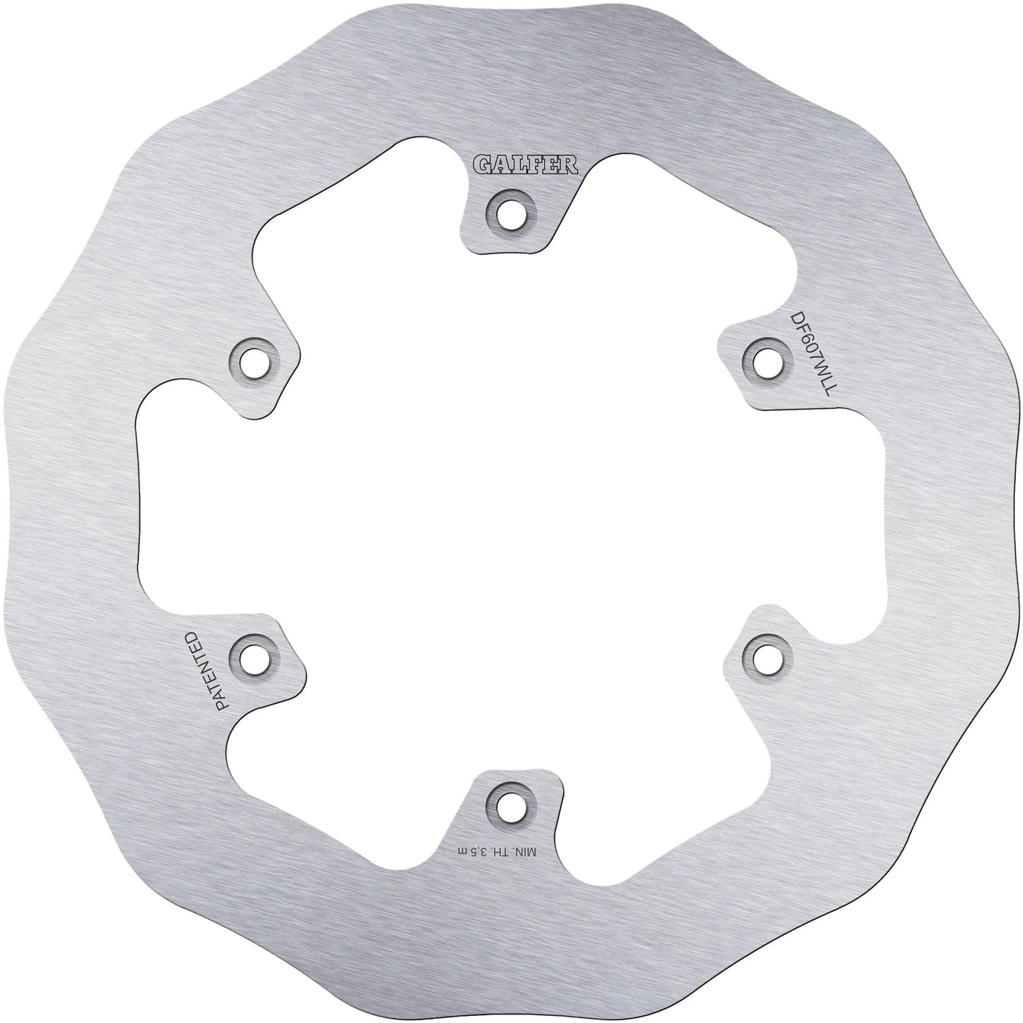 Disque de frein Galfer wave df607 rotor df607 hw offroad requin rigide