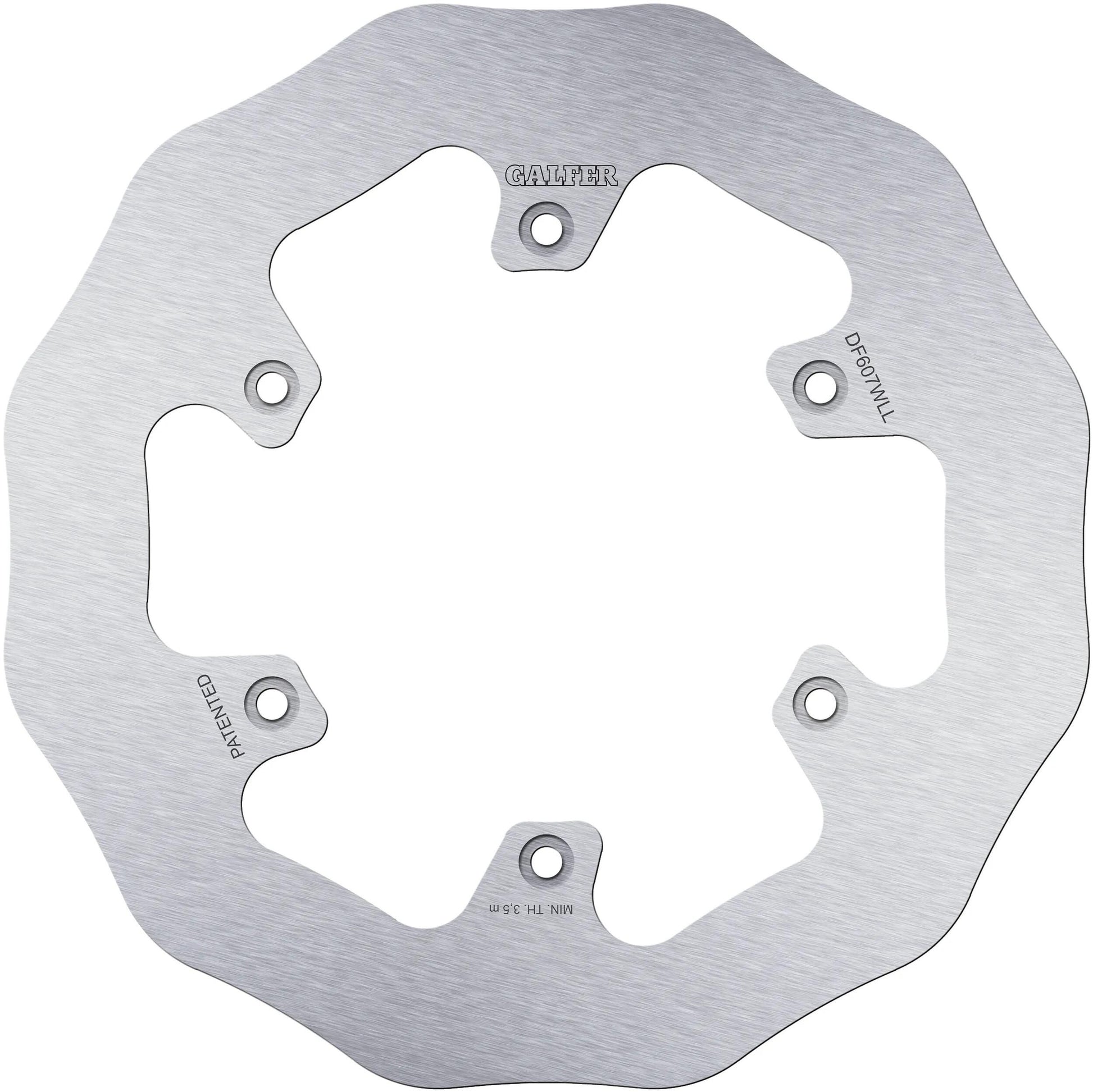 Disque de frein Galfer wave df607 rotor df607 hw offroad requin rigide