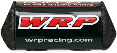 Wrp - racing wrp protecteur de guidon rembourrage de guidon fat pad noir rouge