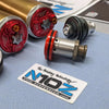 Valve à fourche N10z, valve dynamique, valve à fourche mx