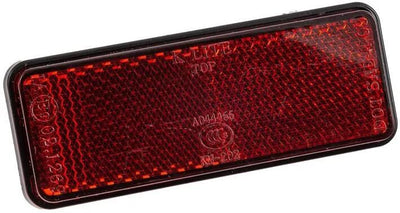 Réflecteur adhésif Zieger avec fil 85x30 rouge