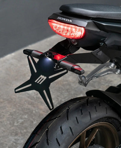 Carters de plaques d'immatriculation du motoïsme MI Honda CB125R