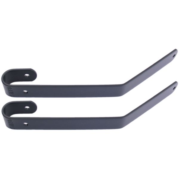 Steco Direering Bear Set Comfort Extra Long Matt noir