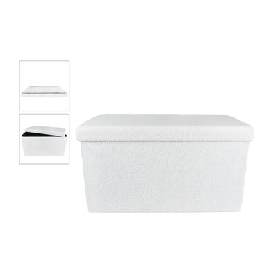 Banc de rangement pliable Rinske 70x38x38cm
