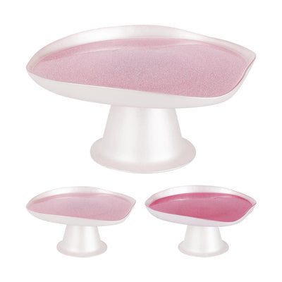 Assiette à gâteau home stylisme verre 21cm