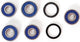 Toutes les billes de roue de roue de course sets 25-150 avec des mijotage