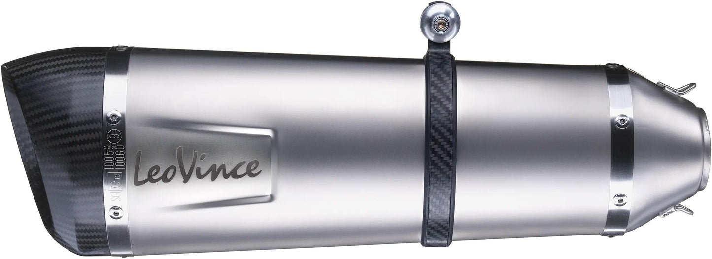 Leovince silencieux SBK Schalld Leo Slipon fact.s acier inoxydable