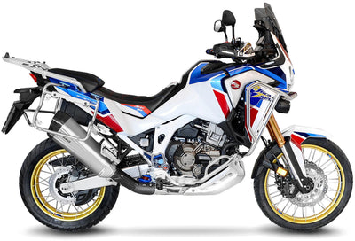 Silencieux Leovince SBK LV-12 schalld Leo Slipon LV-12 acier inoxydable