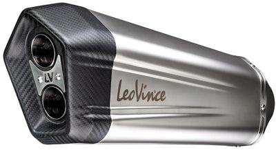 Silencieux Leovince SBK LV-12 schalld Leo Slipon LV-12 acier inoxydable
