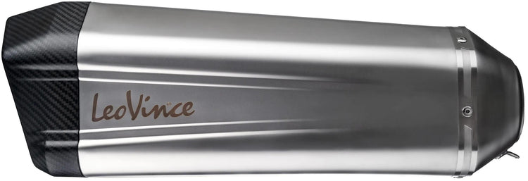 Silencieux Leovince SBK LV-12 schalld Leo Slipon LV-12 acier inoxydable