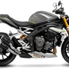 Silencieux Leovince SBK LV-10 édition noire Schalld Leo Slipon LV-10 SW-SI