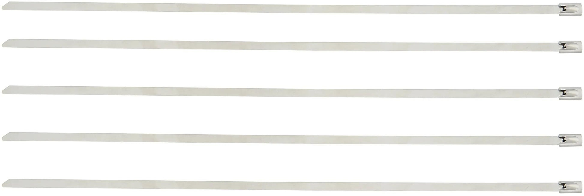 Sport silencieux en acier inoxydable à égalité 300 mm 5pcs.