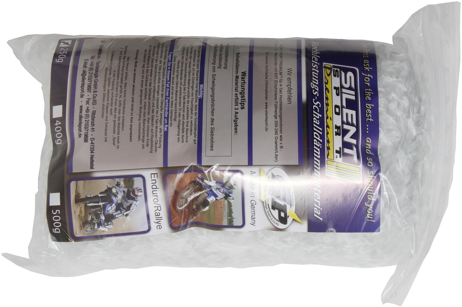 Matière d'isolation sportive silencieuse SP 250GR. prime