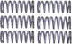 Trw kit de printemps d'embrayage mef305-6