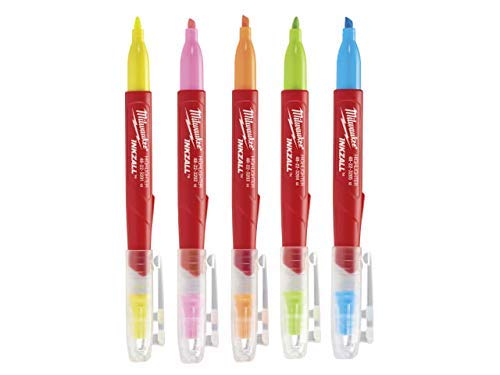 Milwaukee accessoires marqueurs inkzall couleur flou - 5pc. - 48223206