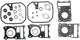 Jeu de joints de cylindre Athena, moteur de casque vt125 shadow,99-10,