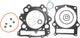 Jeu de joints de cylindre Athena, moteur de casque yfm 660 raptor,01-05,athe
