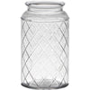 Hakbijl verre bruxelles vase verre avec motif ø10xh18cm