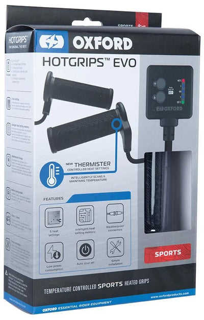Oxford chauffés chauffants EVO S 22 + 25 mm ouvert 5 étape