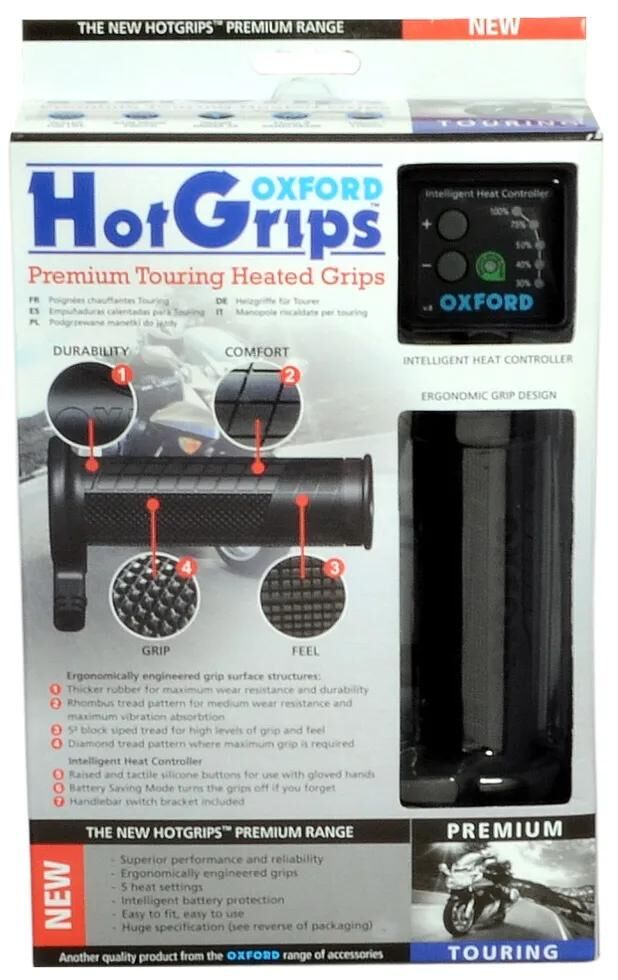 Chauffage de poignée premium Oxford Hotgrips®