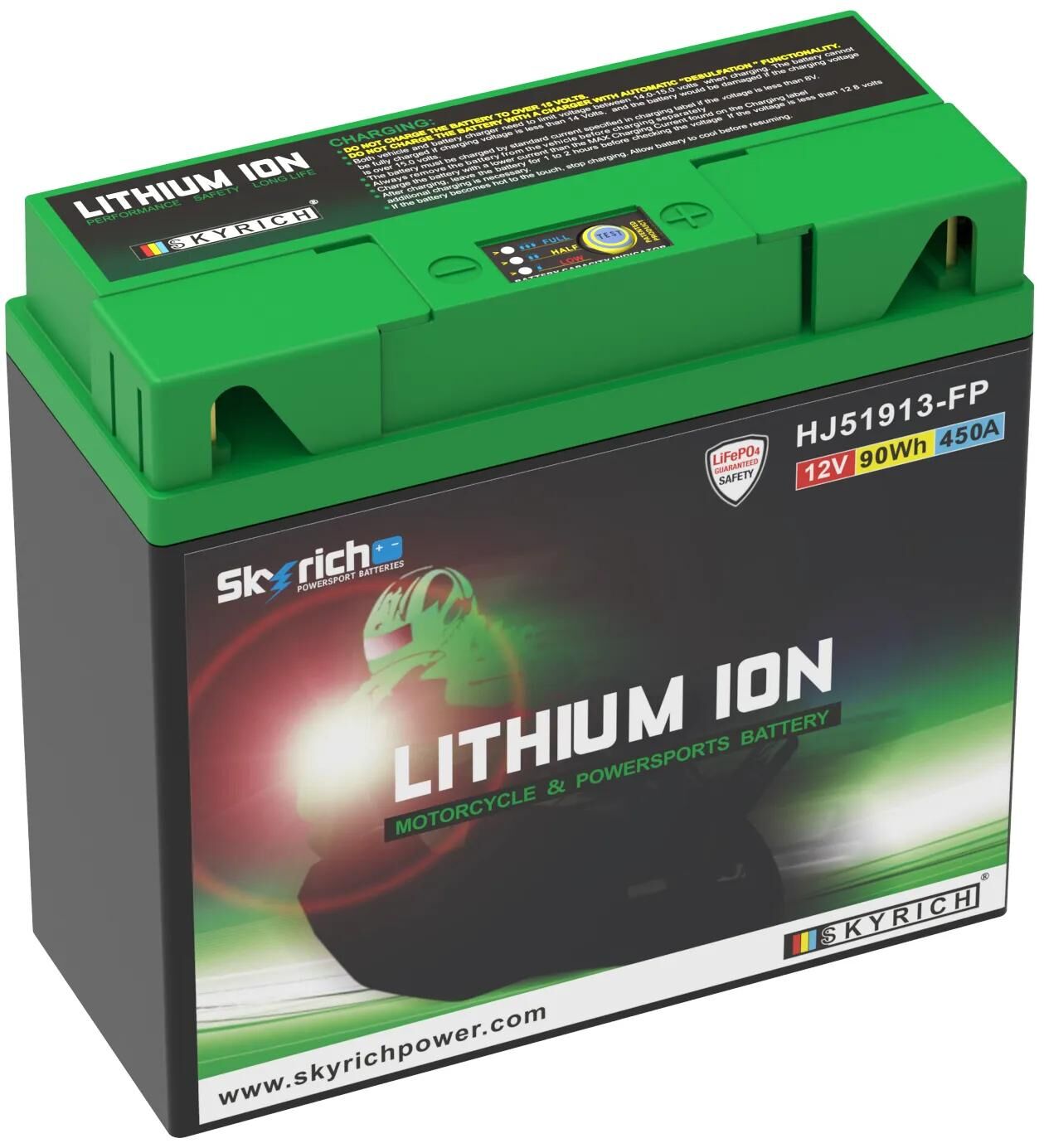 Batterie Skyrich lifepo4 hj51913-fp. batterie hj51913-fp-i lithium