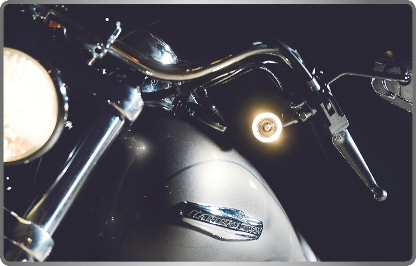Kellermann Kl Turn Signal Bullet 100 blanc, chrome
