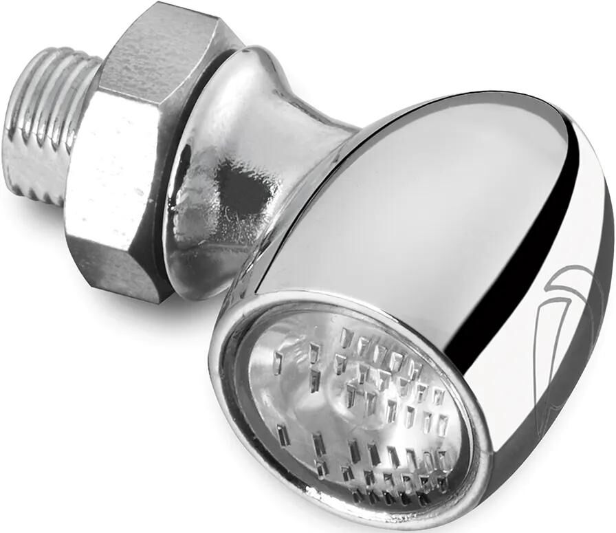 Kellermann tourne le signal Bullet Atto K Chrome Clear Glass