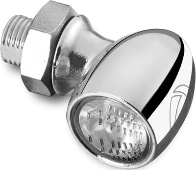 Kellermann tourne le signal Bullet Atto K Chrome Clear Glass